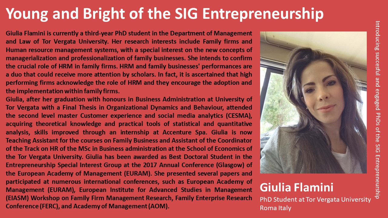 Giulia Flamini presentation2017 2